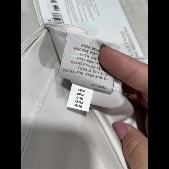 NIB [‎ Queen ] 600TC Cotton Flat Sheet for Hudson Park in Silver - Picture 8 of 11